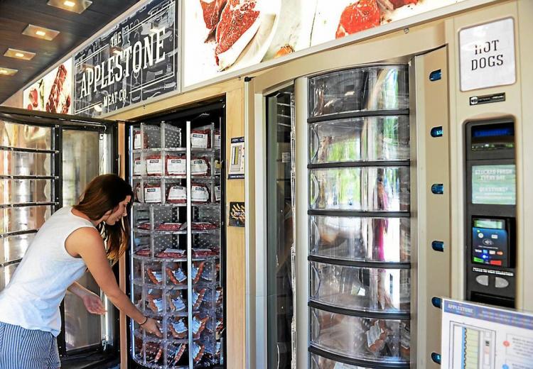 Meat  Custom Vending Machine