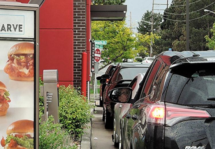 t-flex coin dispenser fast food drive thru